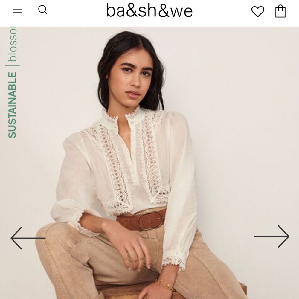ba&sh Selma Blouse